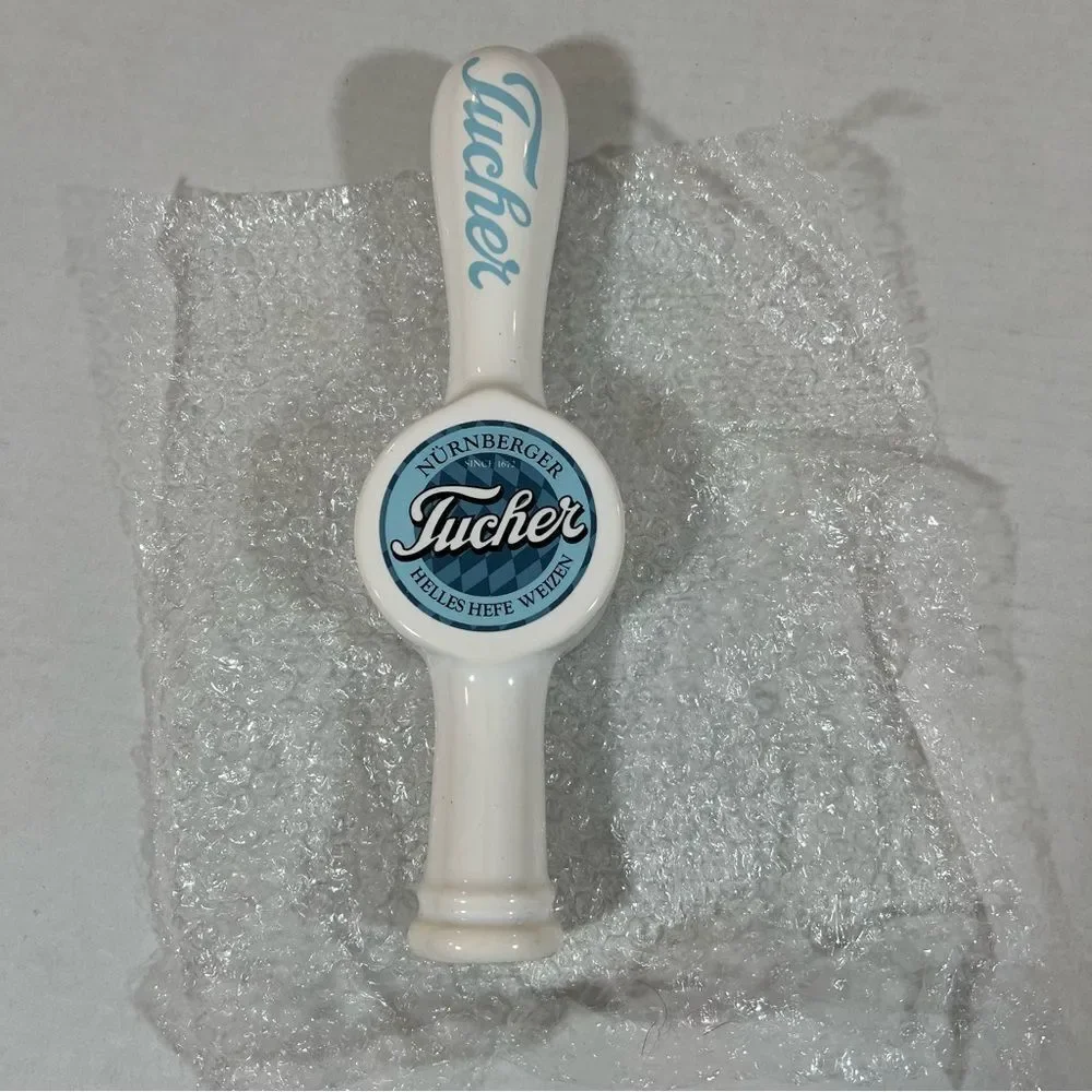 Tucher Helles Hefe Weizen beer tap handle